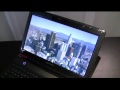 Toshiba Qosimo F750 3D laptop glasses free 3D video demo