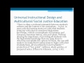 Module 2 2 Instructional Design Social Activism in HE final