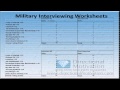 Military Worksheets