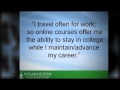 A Few Quotes from Online Learning Students at Wilmington University