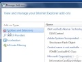 Windows 7 How to enable browser add-ons in Windows 7