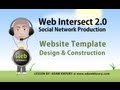 1. Social Network Website Building Tutorial Series Intro and Template Production