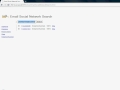 email social network search