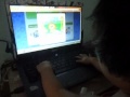 Baby yunice playing online game