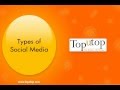 Types of Social Media