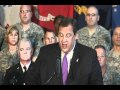 Governor Christie: Assisting New Jersey’s Military Veterans & Citizen Soldiers