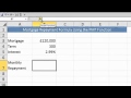 Home Mortgage Payment Calculator Using an Excel Spreadsheet